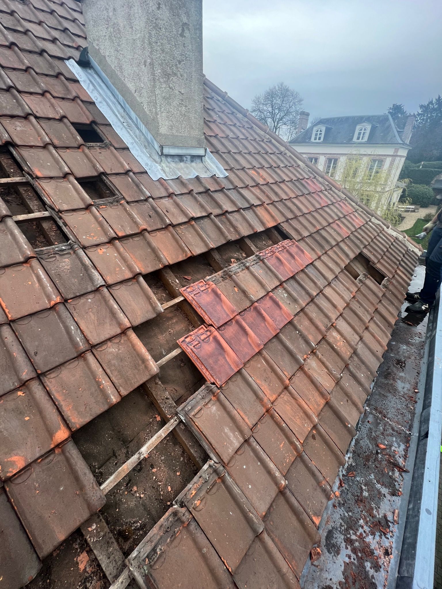 Changement de toiture