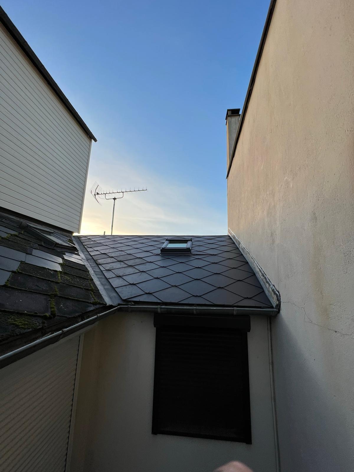 Gouttière sur mesure