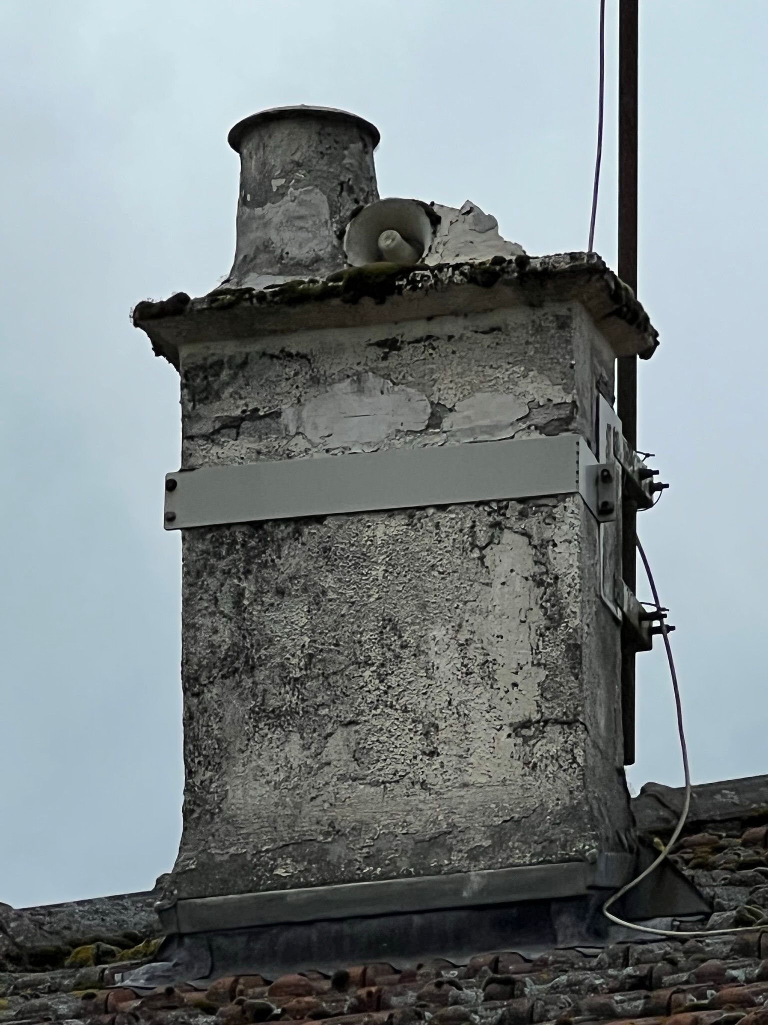 Rénovation cheminée - Avant